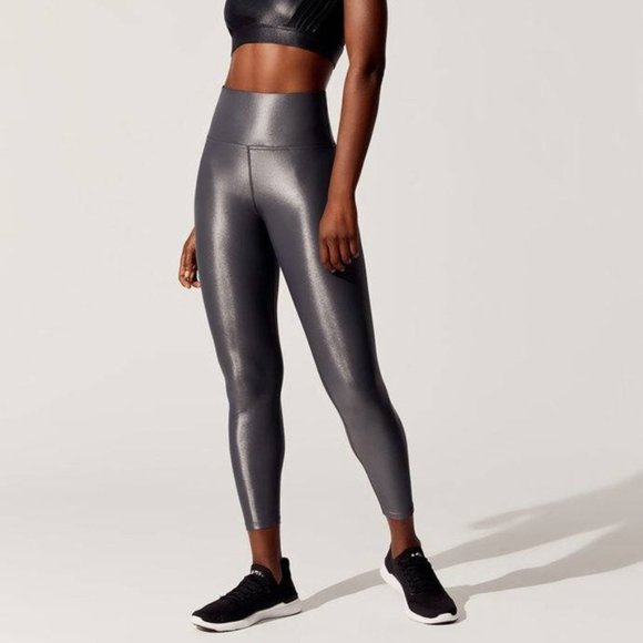 Carbon38 Pants - CARBON38 HIGH RISE 7/8 TAKARA LEGGING CHARCOAL